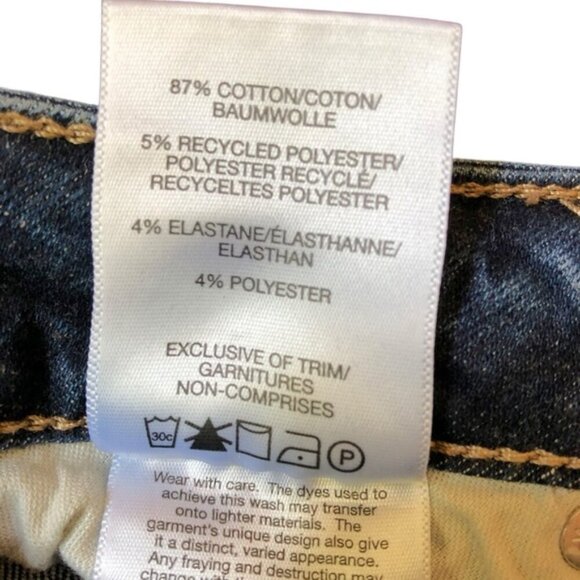 Silver Jeans Infinite Fit High Rise Straight Leg Jeans Sz S/P L31 - Picture 12 of 15